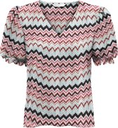 ONLY ONLNOVA LIFE LUX S/ S BLAIR TOP AOP Top Femme - Taille L