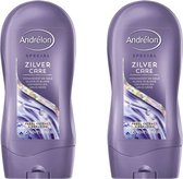 Andrelon Conditioner Zilvercare - Value Pack 2 x 300 ml