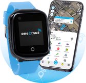 One2track Connect NEO Blauw - GPS horloge voor kinderen - GPS smartwatch met bel en videofunctie.