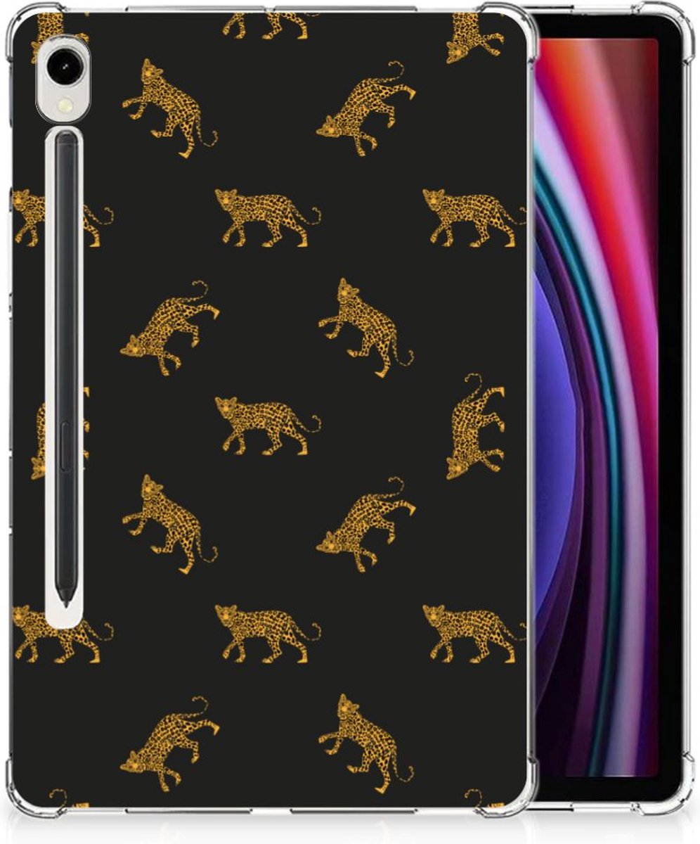 Back Case voor Samsung Galaxy Tab S9 Leopards