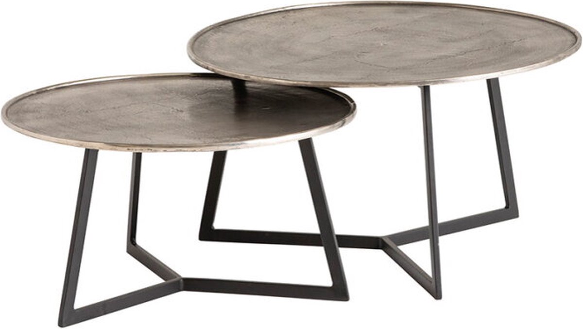 Salontafel Tyler set van 2 - metaal