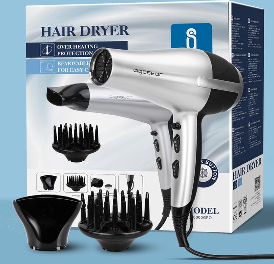 Monique 32HIE - Föhn 2400 Watt Professionele ionische haardroger met ...