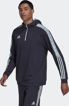 Adidas Tiro VIP hoodie - blauw/ lichtblauw