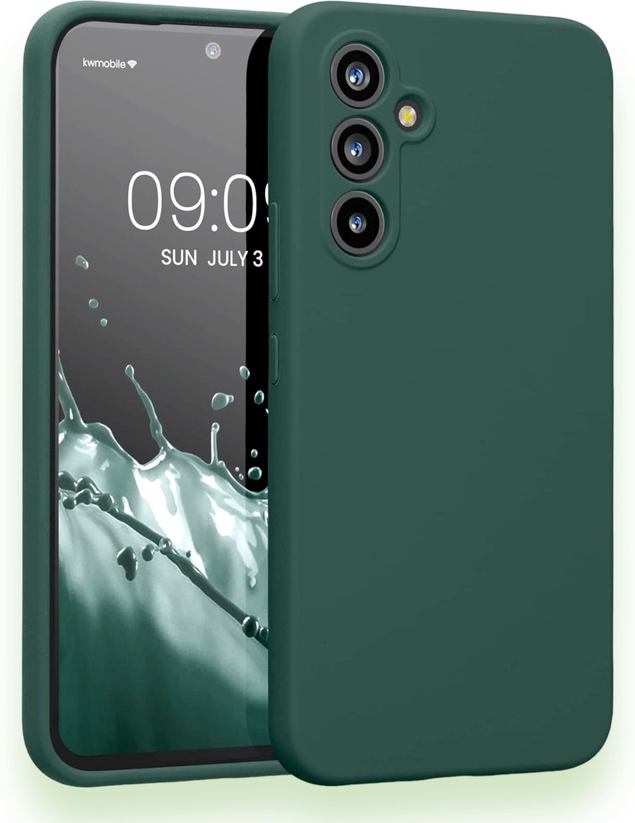 Samsung Galaxy A34 Groen Hoesje - A34 Ultiem Luxe en Kracht Bescherming Case - Stevig Hoesje van Premium Kwaliteit voor Samsung Galaxy A34 5G.