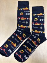 SOKn. Trendy sokken *FORMULE 1 * maat 40-46 (ook leuk om kado te geven !)