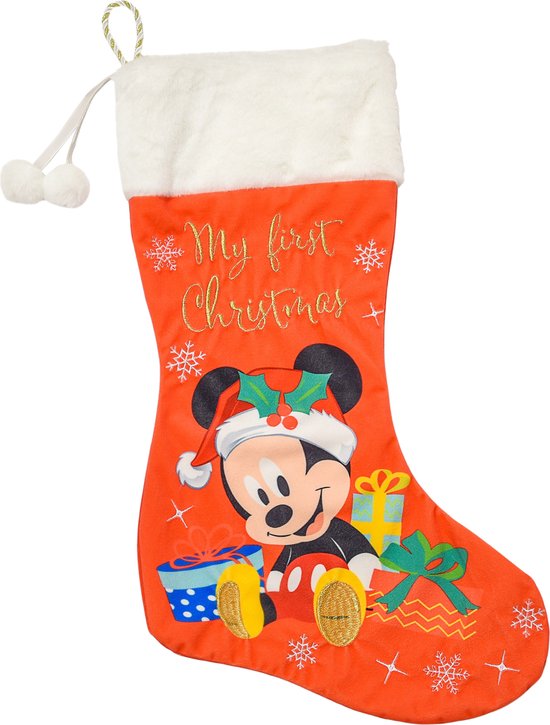 Disney Baby - Kerstsok - Mickey Mouse - My First Christmas