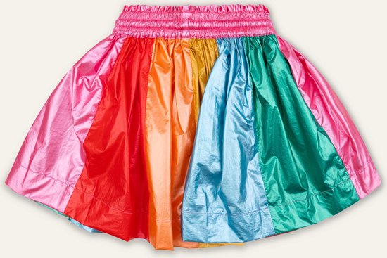 Sircus skirt 35 Solid multicolor rainbow Pink: