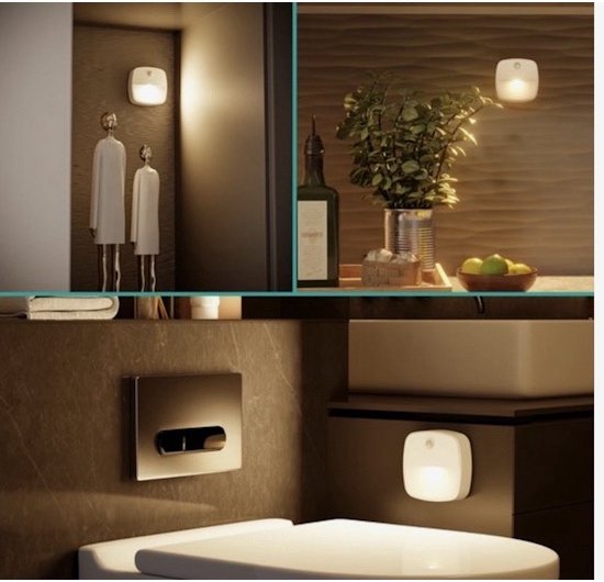 LED Nachtlampje met bewegingssensor-kinderen-baby-lamp van Lunaoo — afbeelding 5