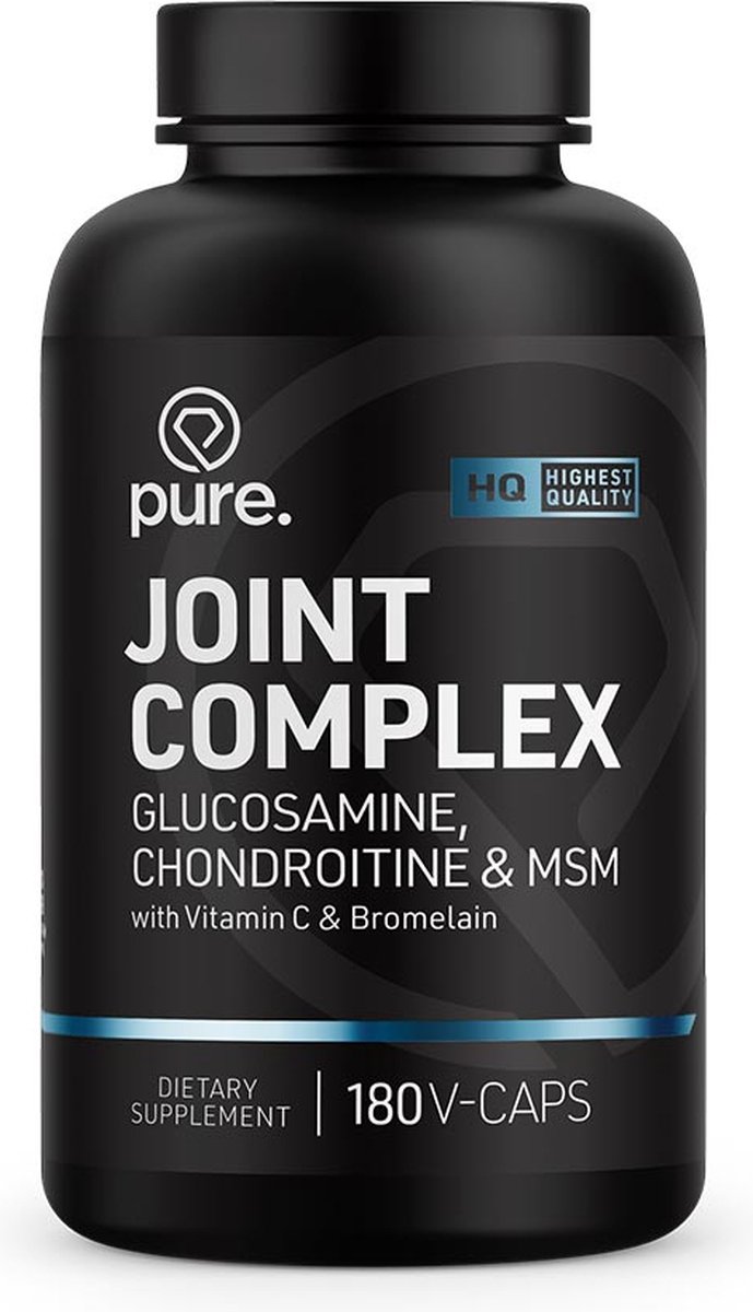 Goedkoopste Pure. Joint Complex - 180 vegan capsules - Glucosamine - MSM - Chrondroitine