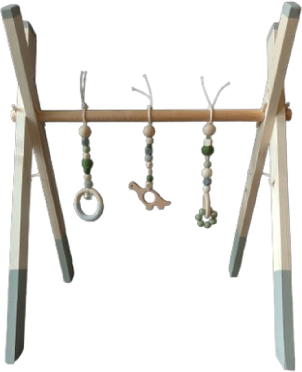 DIY houten babygym: met een klein beetje vals spelen