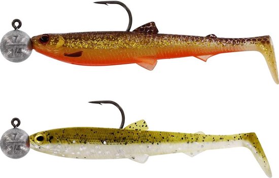 Westin Bullteez 9.5cm R n R 7g - Haak 4/0 (2 pcs) - Kleur : Dark Water Mix 6 van Westin — afbeelding 4