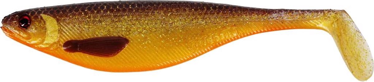Westin Shadteez 7cm 4g – Compacte Roofvis Shad 4 Stuks - Kleur : Gold Rush