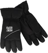 Heatkeeper Kinder Ski Handschoenen Zwart-5-8 jaar
