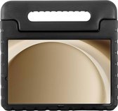 Case2go - Tablet hoes geschikt voor Samsung Galaxy Tab A9 Plus - Schokbestendige EVA Case met Handvat - Zwart