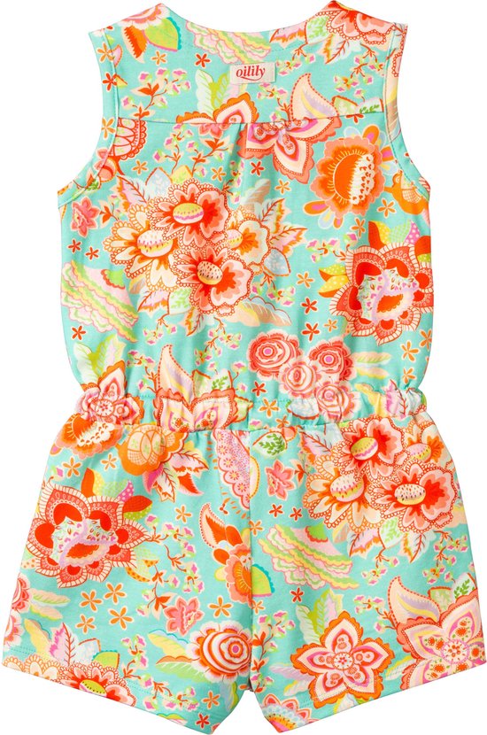 Oilily Picture - jersey - Meisjes - Turquoise - 122
