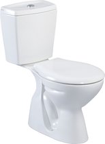 EGE VITRIFIYE KAPYA Réservoir de toilette en céramique + ensemble intérieur + abattant WC + kit d'installation + avec taharet