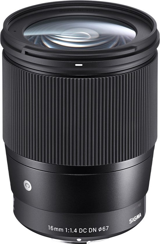 Sigma 16mm F1.4 DC DN - Contemporary Sony E-mount - Camera lens