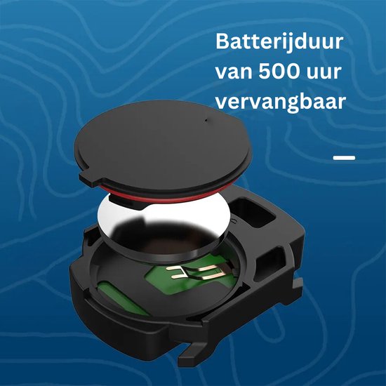 GPS Tracker Fiets 2 Stuks met App Snelheidsmeter Fiets met