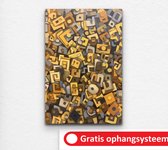 Keith haring - Stijl - Keith haring poster - Woonkamer poster - slaapkamer poster - abstract poster - 150 x 100 cm