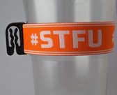STFU Bekerhouder Festival 2.0 - Cupkeeper - Cupholder - Altijd je Handen Vrij - Bungelt Niet - Bespaar Geld - 100% Duurzaam Geproduceerd