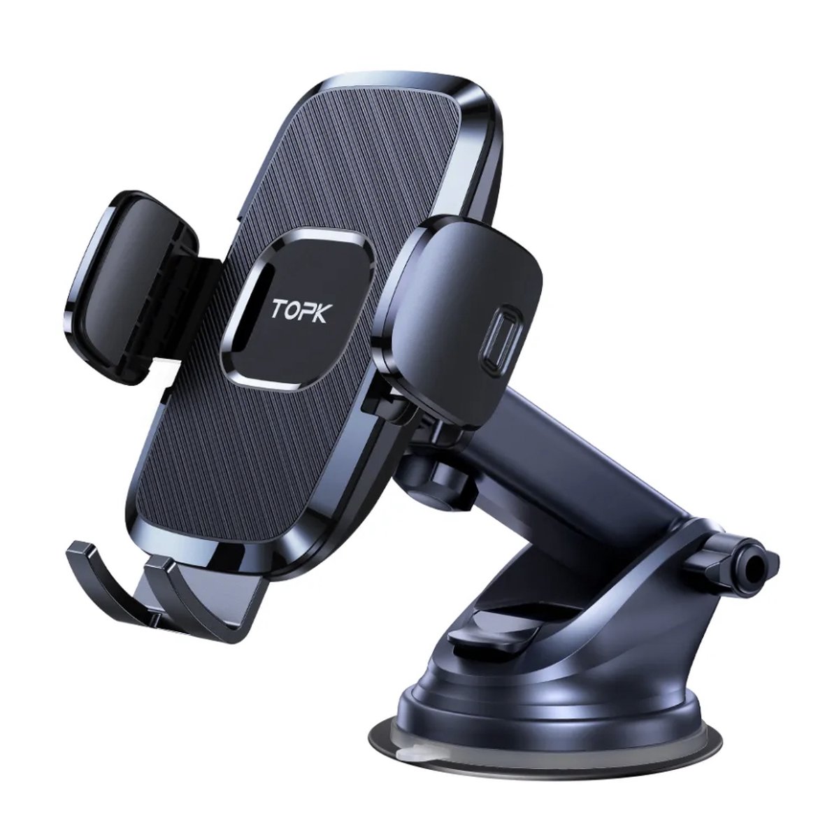 TOPK D35-X - Auto - Telefoonhouder - Dashboard houder - Voorruit houder - 360 rotatie - Universeel
