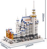 Compatibel met Legostenen/Zwanenmeerkasteel/creatief bouwspeelgoed/cadeaus voor kinderen en volwassenen (2790 stuks)