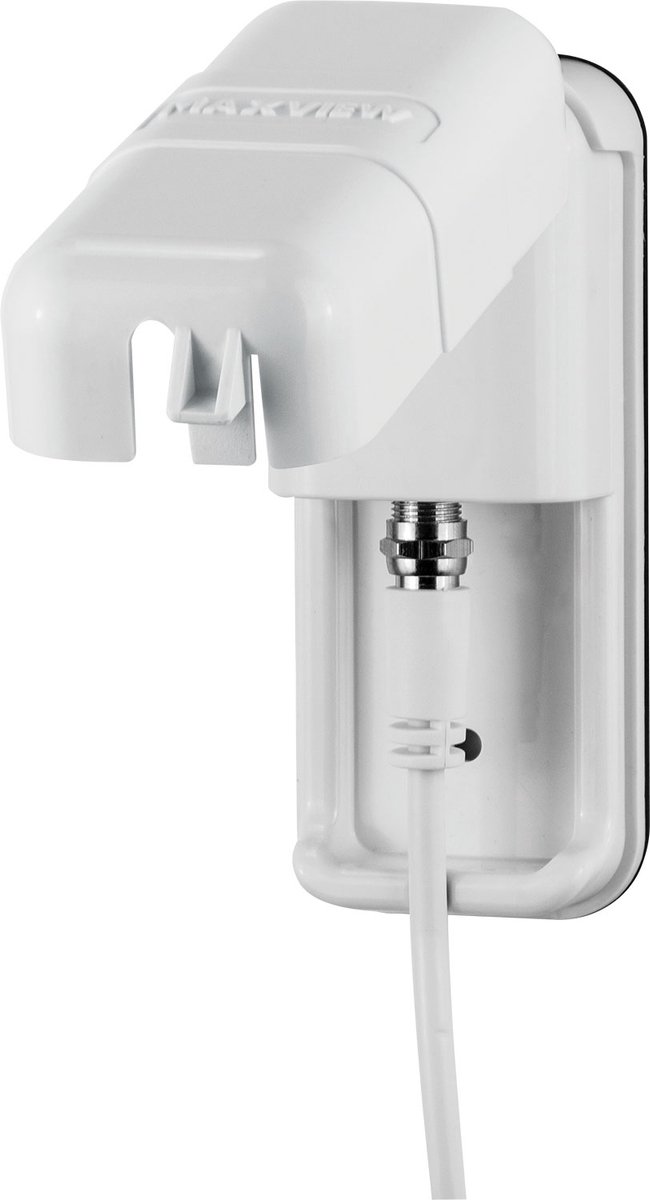 Maxview B2020 waterbestendige socket Single F-connector - Wit - Maxview