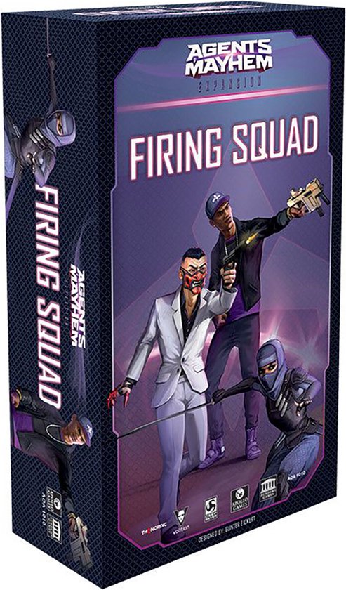 Foto: Agents of mayhem pride of babylon firing squad uitbreiding academy games engelstalige editie