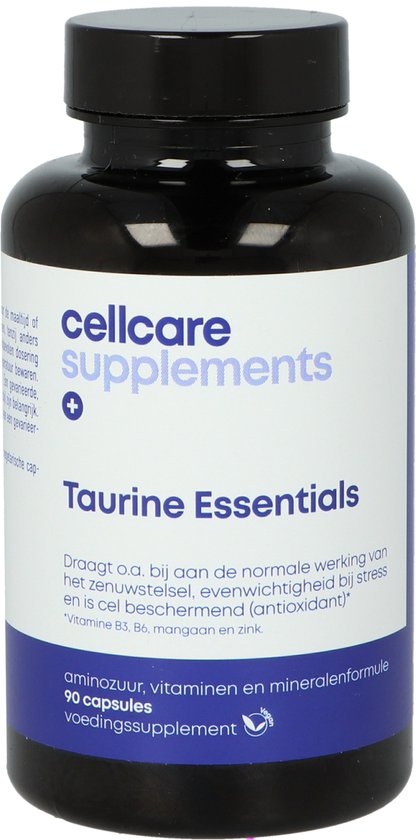 Foto: Cellcare taurine essentials 90 vegacaps aminozurenepreparaat