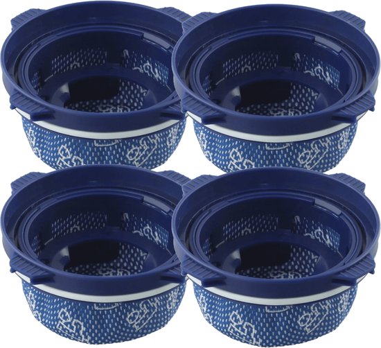 4x Wasbaar Filter voor Samsung Jet 60 70 70+ 75 75+ 90 Stofzuiger Vervangt DJ9702649A