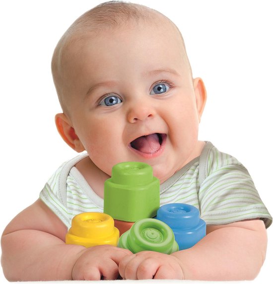 Clementoni Soft Clemmy - Stapelblokken - Baby Blokken - 20 Zachte Speelblokken - 6-36 maanden van Clementoni — afbeelding 4
