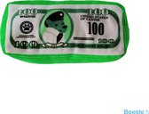 Boeste Dollar bankbiljet Hondenspeelgoed - Piepend & Kauwbestendig