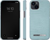 iDeal Of Sweden Atelier Case Introductory iPhone 13 Pro Soft Blue Croco