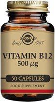 Vitaminen - Vitamin B12 500 mcg Vegan - Solgar - 50 Capsules