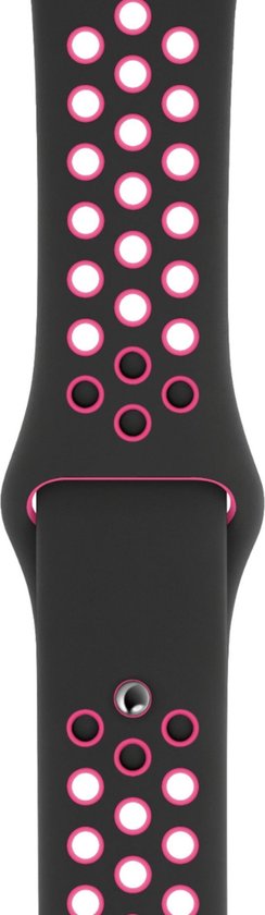 Nike Sport Band for Apple Watch™ 44mm - Black/Pink Blast