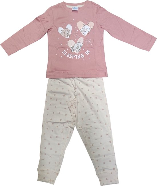 Disney Bambi - Aristocats Marie - Lion KIng Nala - pyjama Maat 1 / 2 jaar