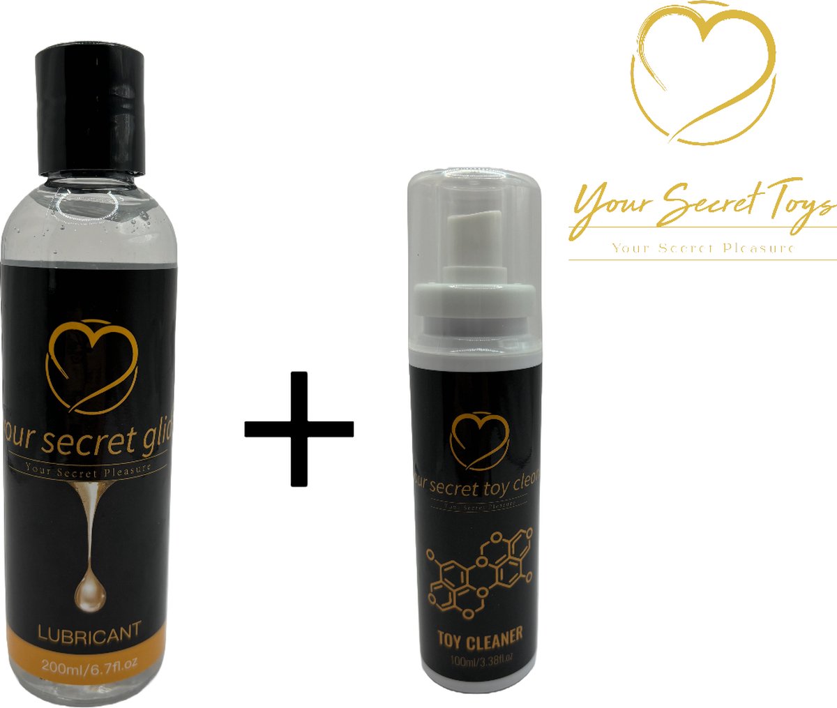 Goedkoopste Your secret glide en toy cleaner - Glijmiddel - Toy cleaner - glijmiddel en toy cleaner - seksspeeltjes - seksspeeltjes reiniger - aanbieding