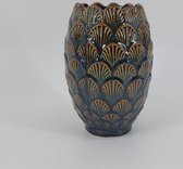 Vase Mansion Atmosphere marron D13,5 x H20 cm