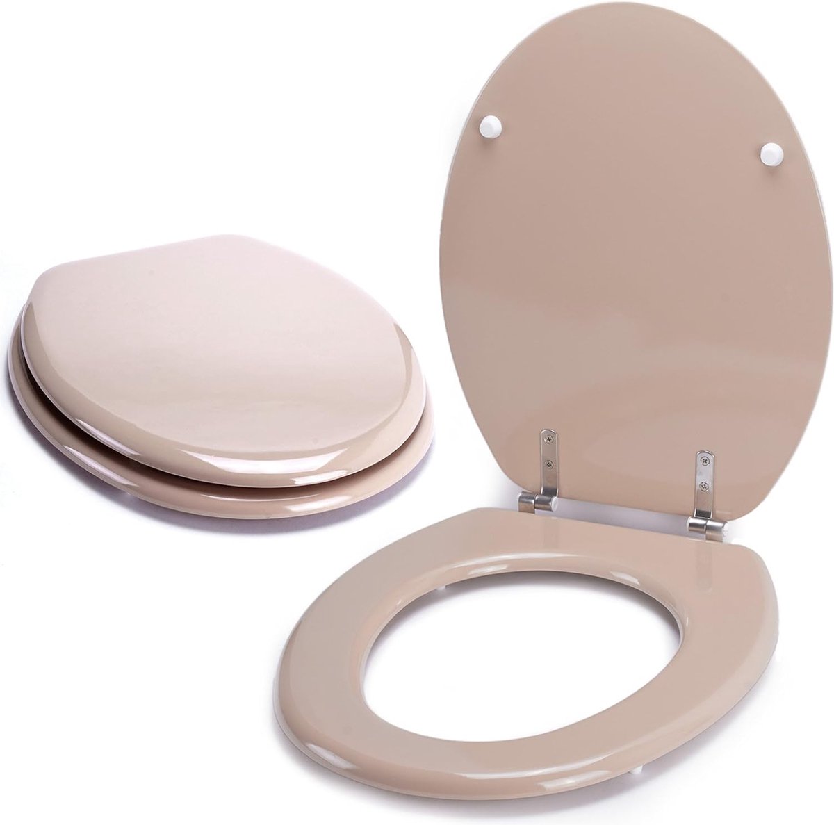 Goedkoopste closing mechanism I High quality - toiletdeksel met snelsluiting voor eenvoudige reiniging, Duroplast wc-deksel