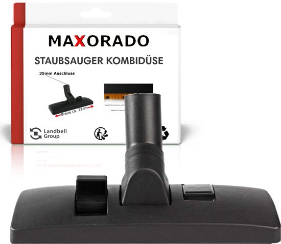 Maxorado 35mm Stofzuigerbuis Set - Telescopisch Met Combi-Mondstuk & Stofborstel