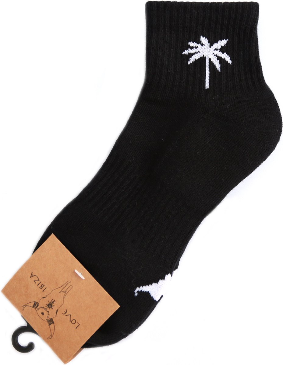 Socks palm black