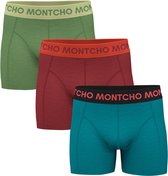 MONTCHO - Dazzle Series - Boxershort Heren - Onderbroeken heren - Boxershorts - Heren ondergoed - 3 Pack - Premium Mix Color Splash - Heren - Maat L