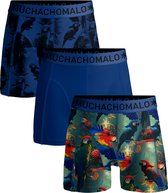 Bol.com Muchachomalo Heren Boxershorts - 3 Pack - Maat L - 95% Katoen - Mannen Onderbroeken aanbieding