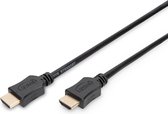 Digitus AK-330107-050-S HDMI-kabel HDMI Aansluitkabel HDMI-A-stekker, HDMI-A-stekker 5.00 m Zwart Audio Return Channel