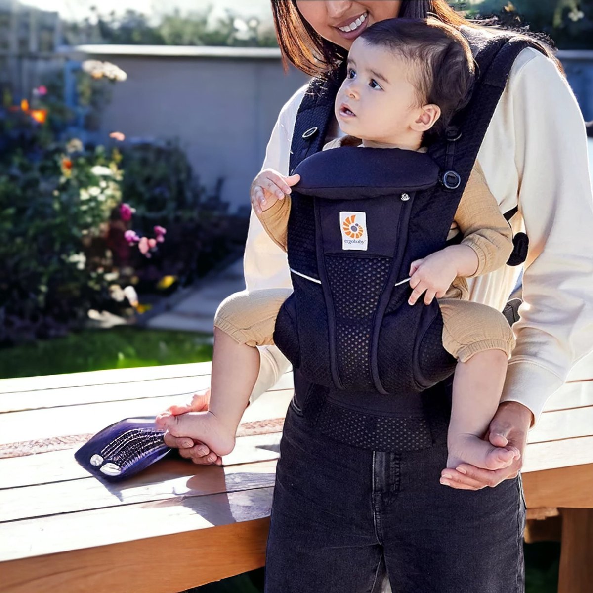 Ergobaby - Omni 360 - Breeze - Baby Draagzak - Onyx Black – foto 4
