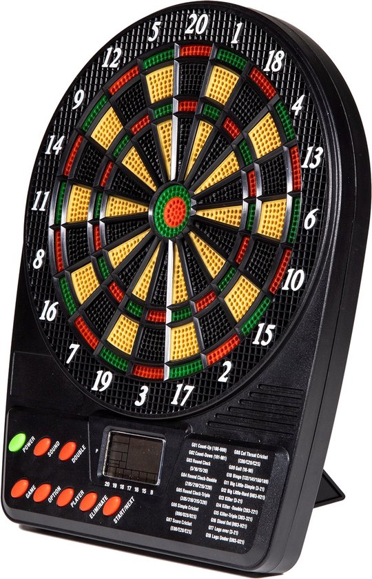 Mini Elektronisch Dartboard + 4 Darts van Longfield — afbeelding 3