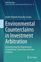 European Yearbook of International Economic Law 34 - Environmental Counterclaims in Investment Arbitration