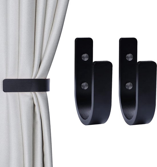 Rideau Salon 2 Pièces Embrasse Pour Rideaux, Feuille Bohème Attache Rideau, Corde Rideaux Chambre