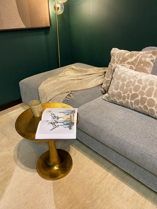 Variation Design Salontafel Goud Zwart Glas Kopen