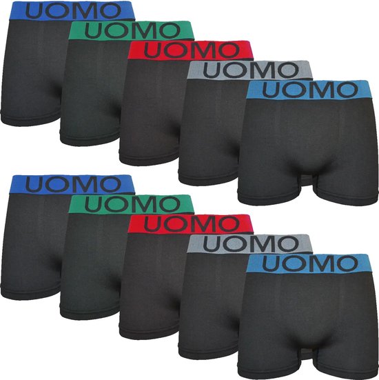 Channo Naadloze Boxershorts voor Heren – 12 Stuks, Zacht
